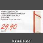 Alkohol - PRANTSUSMAA KPN KVALITEETVAHUVEIN MUMM CORDON ROUGE BRUT