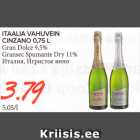 ITAALIA VAHUVEIN CINZANO 0,75 L