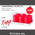 LAUAKÜÜNAL 4*6 CM 6 TK