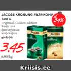 JACOBS KRÖNUNG FILTRIKOHV 500 G