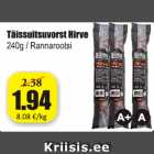 Täissuitsuvorst Hirve