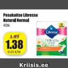 Pesukaitse Libresse Natural Normal 40 tk