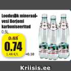 Looduslik mineraalvesi Borjomi karboniseeritud 0,5 l