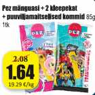 Магазин:Grossi,Скидка:Игрушка Pez + наклейки + фруктовая конфета
