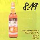 Allahindlus - Viski Bartenders