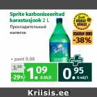 Allahindlus - Sprite karboniseeritud
karastusjook 2 L