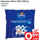 Allahindlus - Hapukoor Alma, 20%, 500 g
