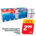 Maasika-mustika jogurtijook
Actimel, Danone,
12x100 g