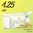 Allahindlus - Niisked salvrätid Loving Touch, 72 tk