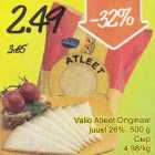 Valio Atleet Originaal juust 26%, 500 g