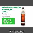 Hele nisuõlu Alexander
Weizen