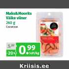 Allahindlus - Maks&Moorits
Väike viiner
260 g