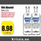 Магазин:Grossi,Скидка:Водка Absolut