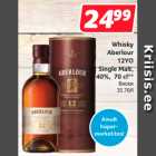 Allahindlus - Whisky
Aberlour
12YO
Single Malt,
40%, 70 cl**