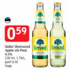 Allahindlus - Siider Sherwood
Apple või Pear
4,5%
