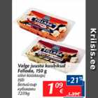 Valge juustu kuubikud Fellada, 150 g