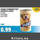 SPARKY KONSERVTOIT KOERALE 1,25 KG