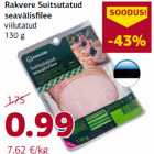 Rakvere Suitsutatud
seavälisfilee