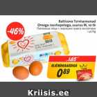 Магазин:Hüper Rimi,Скидка:Полезные яйца с жирными омега кислотами