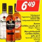 Allahindlus - Rumm
Caribba, 37,5%, 50 cl •Negro • Blanco; Muu piiritusjook
Caribba Xtabla,
35%, 50 cl