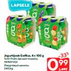 Jogurtijook Gefilus, 4 x 100 g

