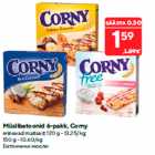 Müslibatoonid 6-pakk, Corny