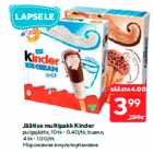Jäätise multipakk Kinder

