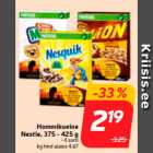Магазин:Hüper Rimi, Rimi, Mini Rimi,Скидка:Нлопья для завтрака
Nestle, 375-425 г
