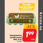 Vabapidamisel
kanade munad
M10, 10 tk