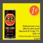 Allahindlus - Saaremaa muu alkohoolne jook Bacardi&Cola