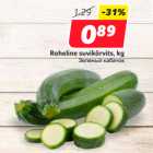 Roheline suvikõrvits, kg