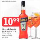 Muu alkohoolne jook Aperol
