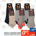 Магазин:Maxima,Скидка:Женские короткие носки