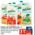 Nektar või mahl Naturalis, 2 l