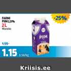 Allahindlus - FARMI PIIM 2,5%, 2 L