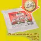 Värdra mozzarella kirsid, 125 g