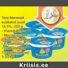 Tere Merevaik sulatatud juust
