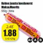 Allahindlus - Kolme juustu keeduvorst
Maks&Moorits