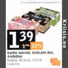 Allahindlus - Karbis salvrätt, Delicatess Box, 4-kihiline