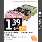 Karbis salvrätt, Delicatess Box, 4-kihiline