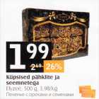 Küpsised pähklite ja seemnetega