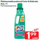 Allahindlus - Plekieemaldusvahend Color & Delicate,
Ace, 1 l
