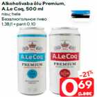 Allahindlus - Alkoholivaba õlu Premium,
A.Le Coq, 500 ml
