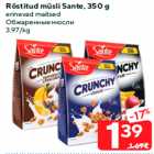 Allahindlus - Röstitud müsli Sante, 350 g

