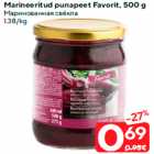 Allahindlus - Marineeritud punapeet Favorit, 500 g
