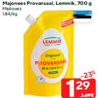 Allahindlus - Majonees Provansaal, Lemmik, 700 g
