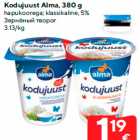 Kodujuust Alma, 380 g

