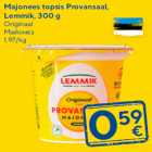 Allahindlus - Majonees topsis Provansaal,
Lemmik, 300 g

