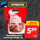 Fileešašlõkk jogurtimarinaadis
Tallegg, 1 kg