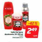 Valik Old Spice
deodorante, 50-150 ml
